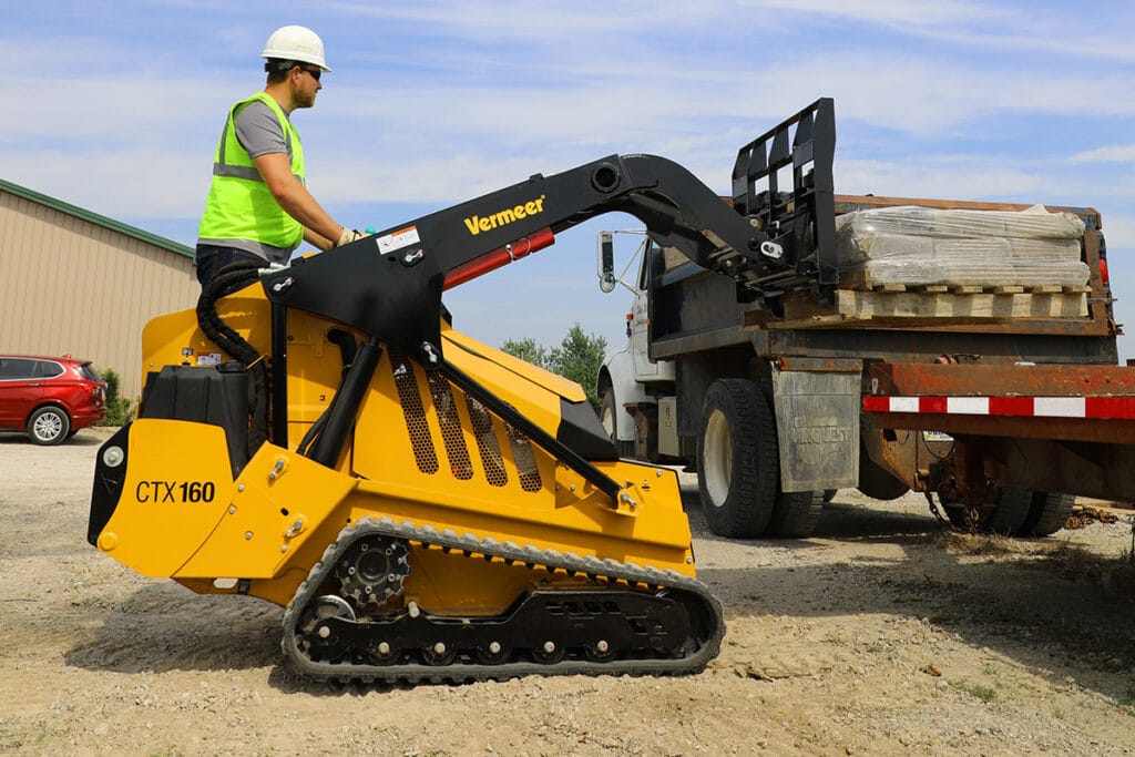 CTX160 Mini Skid Steer Loader - Vermeer Australia