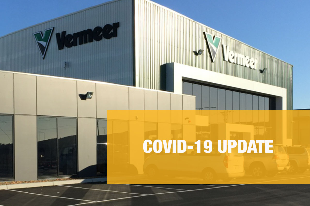 COVID-19 Update: Our arrangements for sales, parts & service support