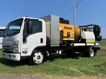 VSK70-500 Vacuum Excavator on Isuzu Truck Drive-away Package